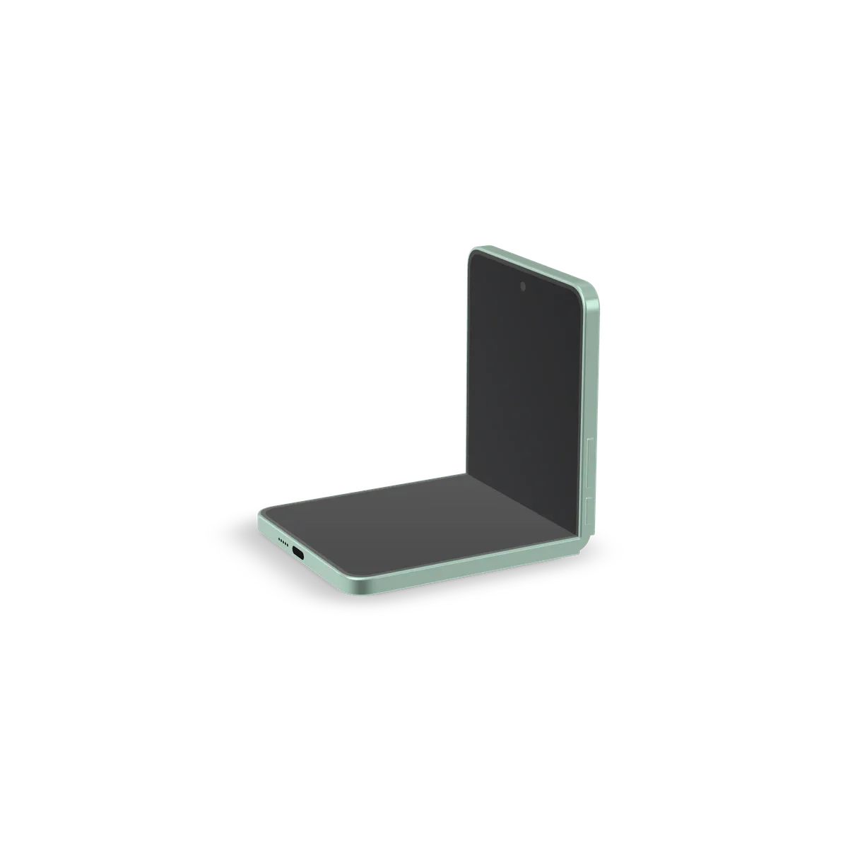 Samsung Galaxy Z Flip8, полуотворен